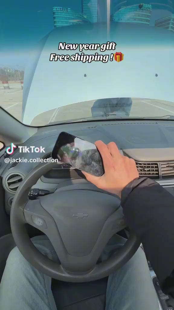 Strong Magnetic Car Phone Holder Foldable Design 360° Adjustable Vacuum Mount for Car/Desk/Bathroom/Universal Use